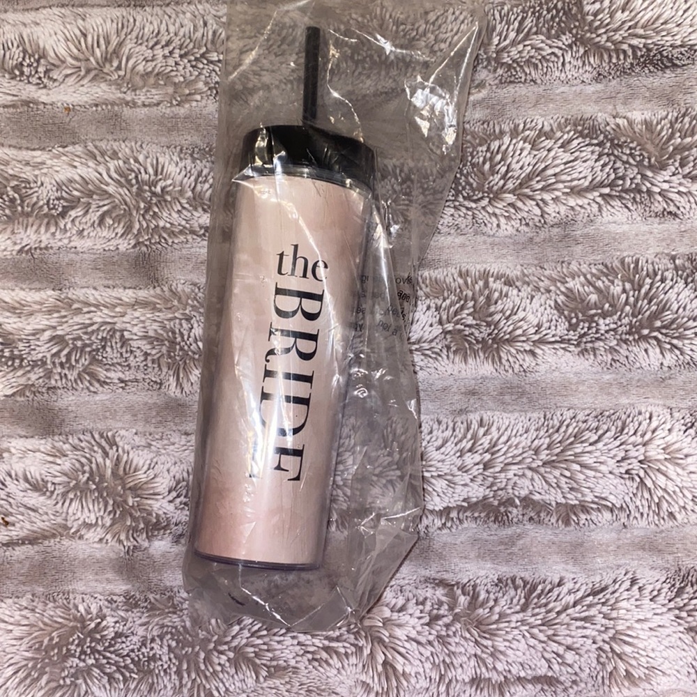 The Bride water bottle.